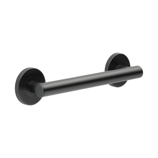 [BRI-69275-BL] Brizo 69275-BL 12" Linear Round Grab Bar Matte Black
