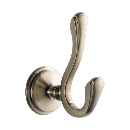 [BRI-693585-BN] Brizo 693585-BN Charlotte Double Robe Hook Brilliance Brushed Nickel