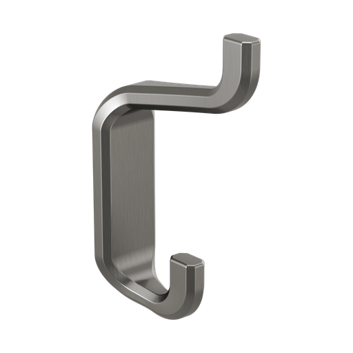 [BRI-693598-SL] Brizo 693598-SL Levoir Double Robe Hook Brilliance Luxe Steel