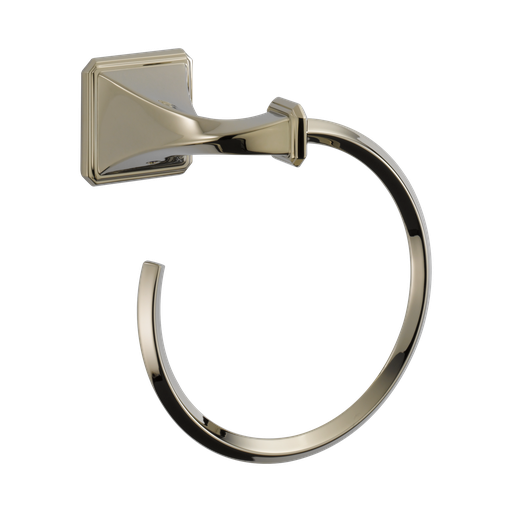 [BRI-694630-PN] Brizo 694630-PN Virage Towel Ring Brilliance Polished Nickel