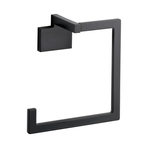 [BRI-694680-BL] Brizo 694680-BL Siderna Towel Ring Matte Black