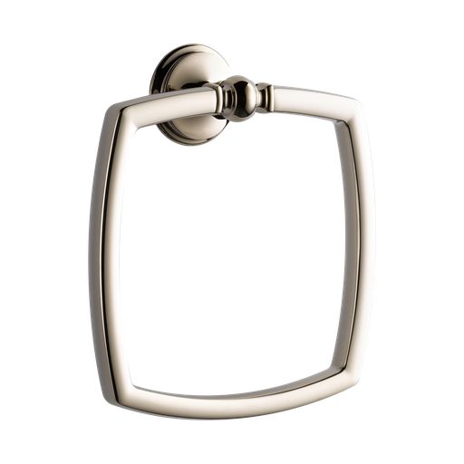 [BRI-694685-PN] Brizo 694685-PN Charlotte Towel Ring Brilliance Polished Nickel