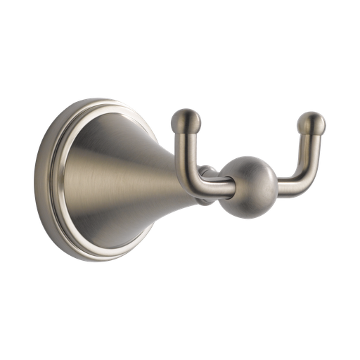 [BRI-69535-BN] Brizo 69535-BN Traditional Double Robe Hook Brilliance Brushed Nickel