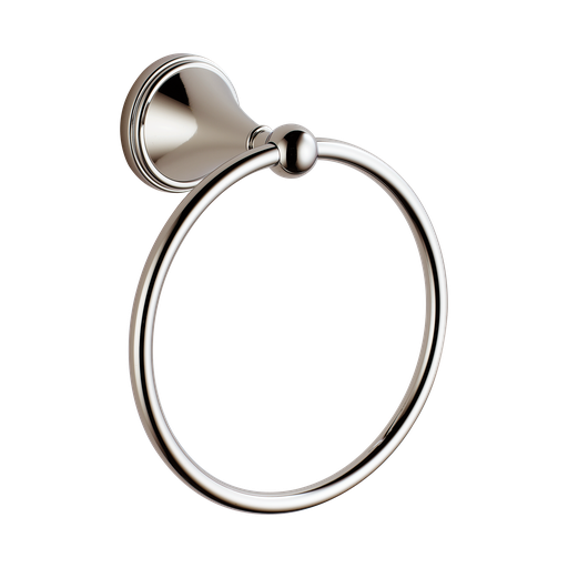 [BRI-69546-PN] Brizo 69546-PN Traditional Towel Ring Brilliance Polished Nickel
