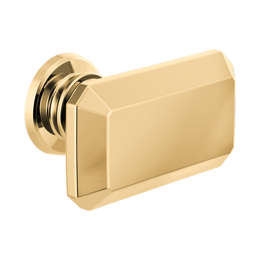 [BRI-699276-PG] Brizo 699276-PG Invari Drawer Knob With Crystal Accent Brilliance Polished Gold