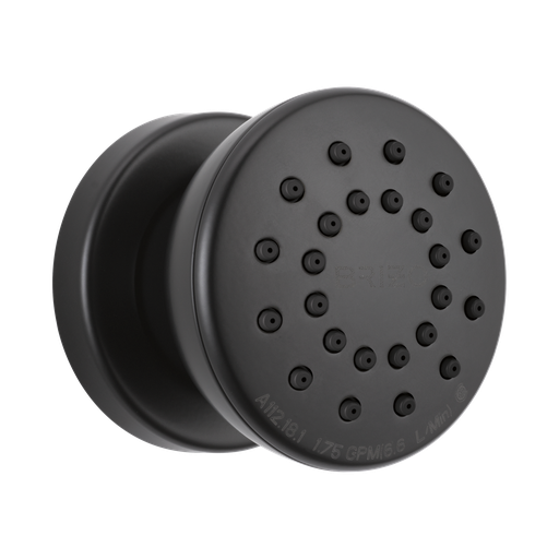 [BRI-84110-BL] Brizo 84110-BL Essential Touch-Clean Round Body Spray Matte Black