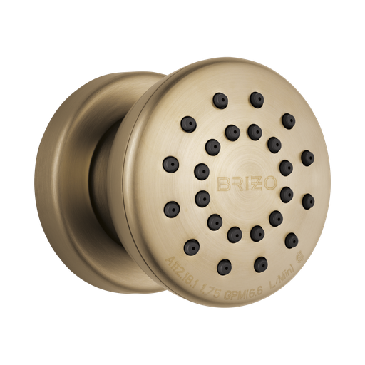 [BRI-84110-GL] Brizo 84110-GL Essential Touch-Clean Round Body Spray Brilliance Luxe Gold