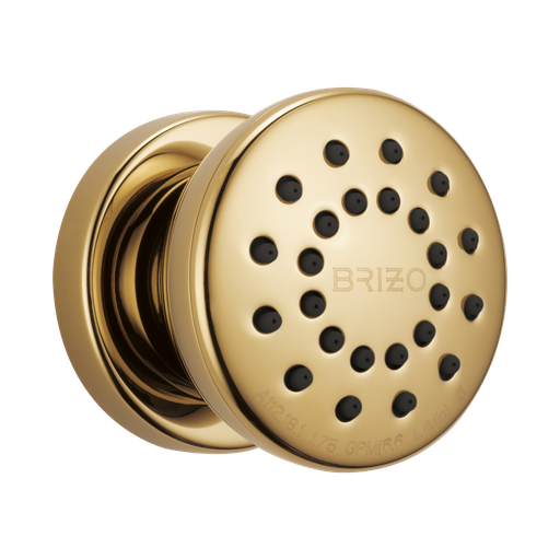[BRI-84110-PG] Brizo 84110-PG Essential Touch-Clean Round Body Spray Brilliance Polished Gold
