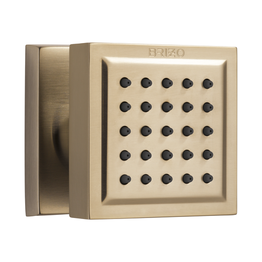 [BRI-84121-GL] Brizo 84121-GL Essential Touch-Clean Square Body Spray Brilliance Luxe Gold