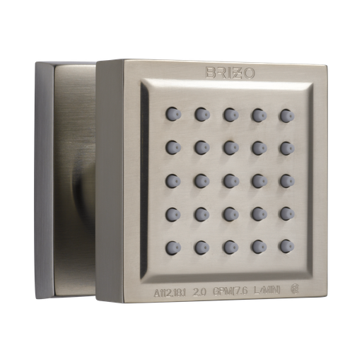 [BRI-84121-NK] Brizo 84121-NK Essential Touch-Clean Square Body Spray Brilliance Luxe Nickel