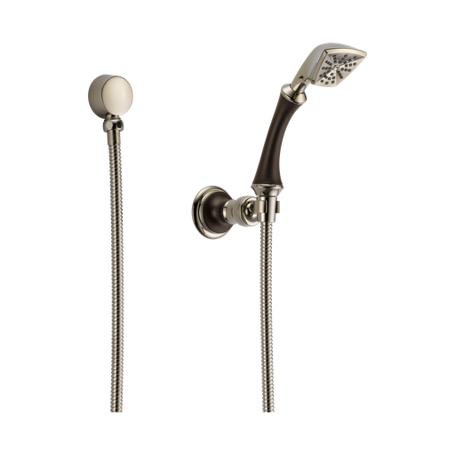 [BRI-85885-PNCO] Brizo 85885-PNCO Charlotte Wall Mount Hand Shower Cocoa Bronze Brilliance Polished Nickel