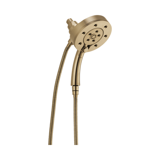 [BRI-86275-GL-2.5] Brizo 86275-GL-2.5 Essential Linear Round H2Okinetic Shower Brilliance Luxe Gold