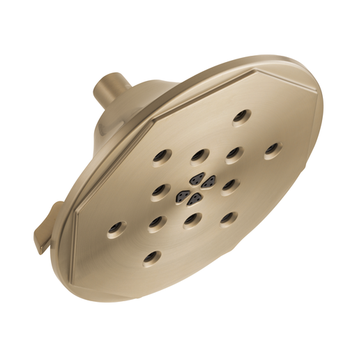 [BRI-87461-GL] Brizo 87461-GL Rook 4-Function Raincan Showerhead Brilliance Luxe Gold