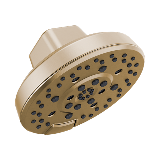 [BRI-87498-GL] Brizo 87498-GL Levoir Round Multi-Function Showerhead Brilliance Luxe Gold