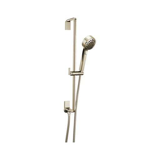 [BRI-88798-PN] Brizo 88798-PN Levoir Slide Bar Handshower With H2Okinetic Technology Polished Nickel