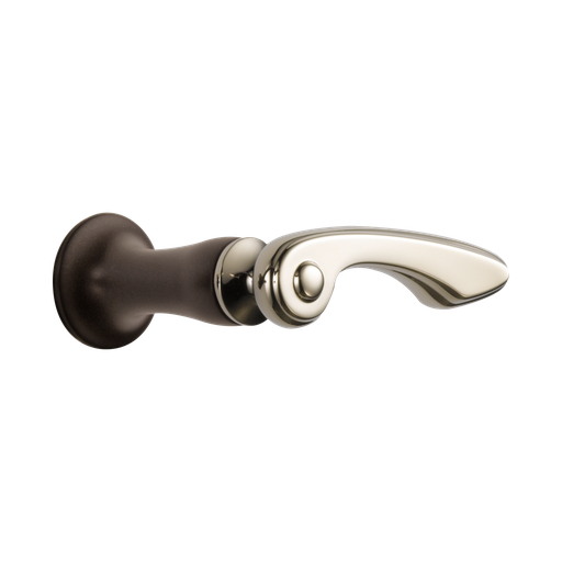 [BRI-HL5885-PNCO] Brizo HL5885-PNCO Charlotte Wall Mount Lavatory Lever Handle Kit Cocoa Bronze Brilliance Polished Nickel