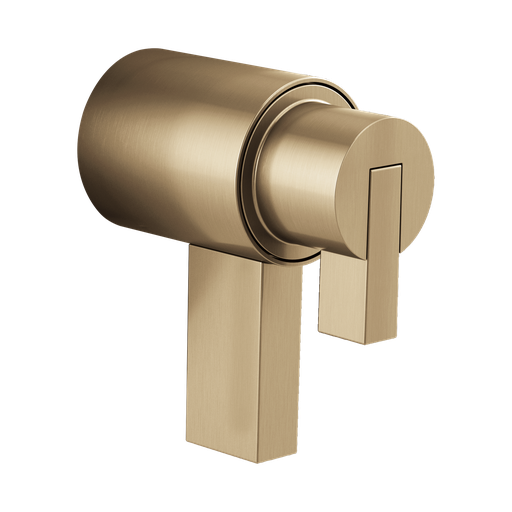 [BRI-HL6032-GL] Brizo HL6032-GL Litze Thermostatic Trim Lever Handle Kit Brilliance Luxe Gold