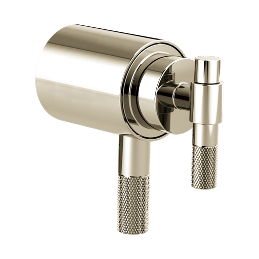 [BRI-HL6033-PN] Brizo HL6033-PN Litze Thermostatic Trim T-Lever Handle Kit Brilliance Polished Nickel