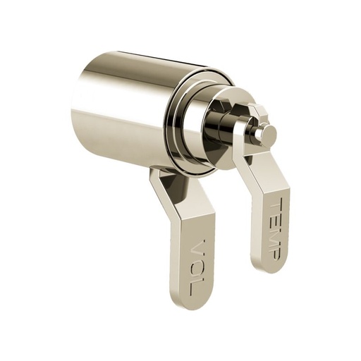 [BRI-HL6034-PN] Brizo HL6034-PN Litze Tempassure Thermostatic Trim Handle Kit Polished Nickel