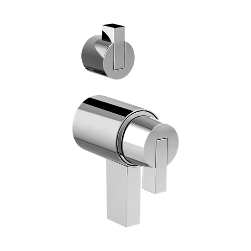 [BRI-HL7532-PC] Brizo HL7532-PC Litze Thermostatic Valve With Diverter Trim Handle Kit Polished Chrome