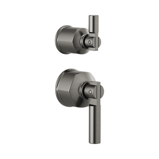 [BRI-HL75P76-SL] Brizo HL75P76-SL Invari Pressure Balance Valve With Diverter Trim Handle Kit Brilliance Luxe Steel