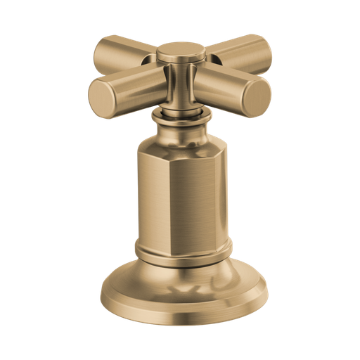 [BRI-HX5376-GL] Brizo HX5376-GL Invari Widespread Lavatory Cross Handle Kit Brilliance Luxe Gold