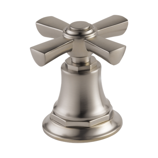 [BRI-HX661-NK] Brizo HX661-NK Rook Roman Tub Cross Handle Kit Brilliance Luxe Nickel