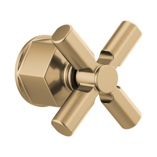 [BRI-HX6676-GL] Brizo HX6676-GL Invari Sensori Thermostatic Valve Trim Cross Handle Kit Brilliance Luxe Gold