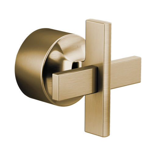 [BRI-HX6698-GL] Brizo HX6698-GL Levoir Sensori Thermostatic Valve Trim Cross Handle Kit Brilliance Luxe Gold