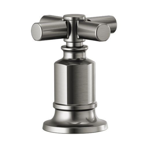 [BRI-HX676-SL] Brizo HX676-SL Invari Roman Tub Faucet Cross Handle Kit Brilliance Luxe Steel