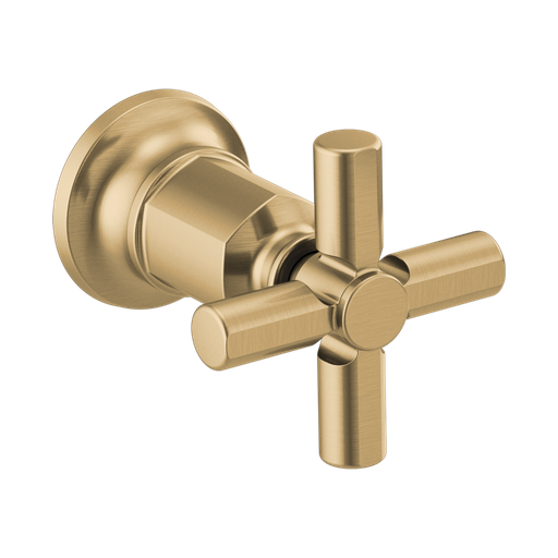 [BRI-HX70476-GL] Brizo HX70476-GL Invari Wall Mount Tub Filler Cross Handle Kit Brilliance Luxe Gold