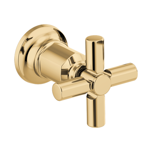 [BRI-HX70476-PG] Brizo HX70476-PG Invari Wall Mount Tub Filler Cross Handle Kit Brilliance Polished Gold