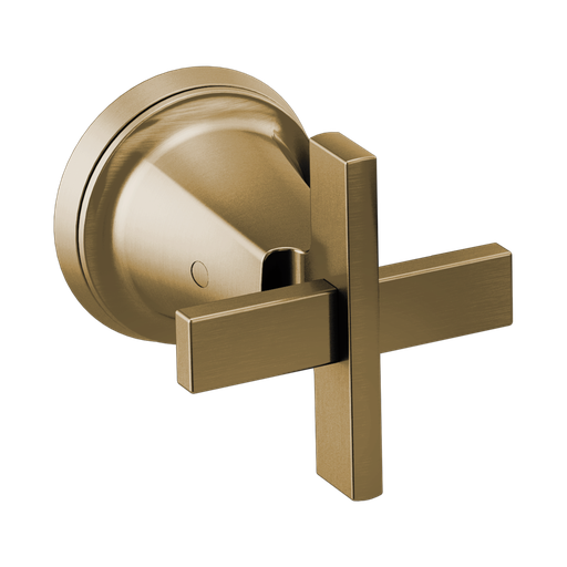 [BRI-HX7098-GL] Brizo HX7098-GL Levoir Wall Mount Cross Handle Kit Brilliance Luxe Gold