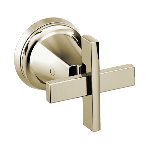 [BRI-HX7098-PN] Brizo HX7098-PN Levoir Wall Mount Cross Handle Kit Brilliance Polished Nickel