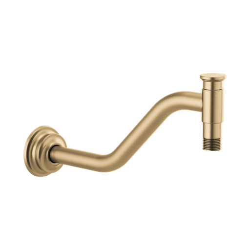 [BRI-RP100325GL] Brizo RP100325GL Invari Shower Arm And Flange Brilliance Luxe Gold
