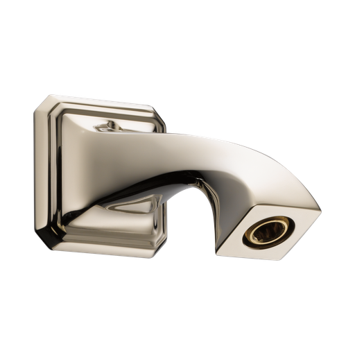 [BRI-RP62603PN] Brizo RP62603PN Virage 5 1/2" Wall Mount Shower Arm Brilliance Polished Nickel