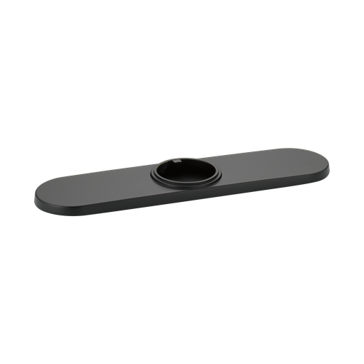 [BRI-RP71451BL] Brizo RP71451BL Three Hole Escutcheon Matte Black