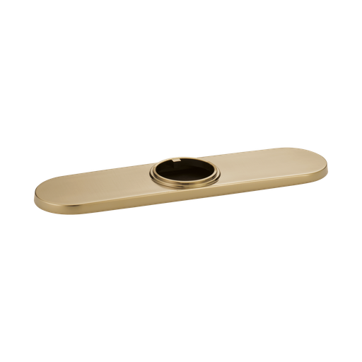 [BRI-RP71451GL] Brizo RP71451GL Three Hole Escutcheon Brilliance Luxe Gold