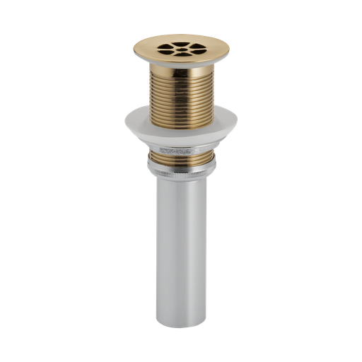 [BRI-RP72411GL] Brizo RP72411GL Grid Strainer Without Overflow Brilliance Luxe Gold