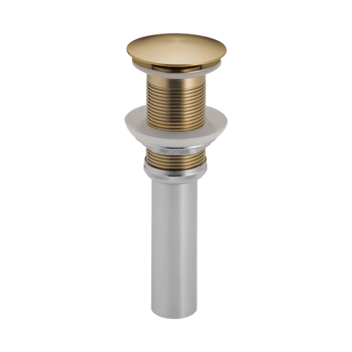 [BRI-RP72413GL] Brizo RP72413GL Push Button Pop-Up Without Overflow Brilliance Luxe Gold