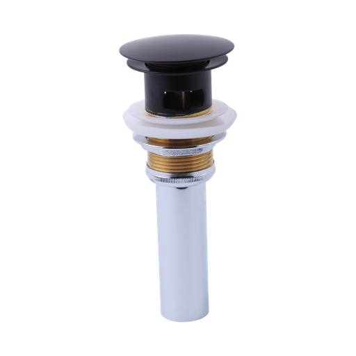 [BRI-RP72414BL] Brizo RP72414BL Push Button Pop-Up With Overflow Matte Black