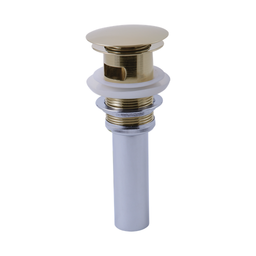 [BRI-RP72414PN] Brizo RP72414PN Push Button Pop-Up With Overflow Brilliance Polished Nickel
