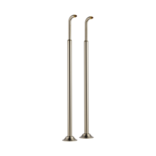 [BRI-RP73766BN] Brizo RP73766BN Floor Mount Tub Filler Risers Brilliance Brushed Nickel