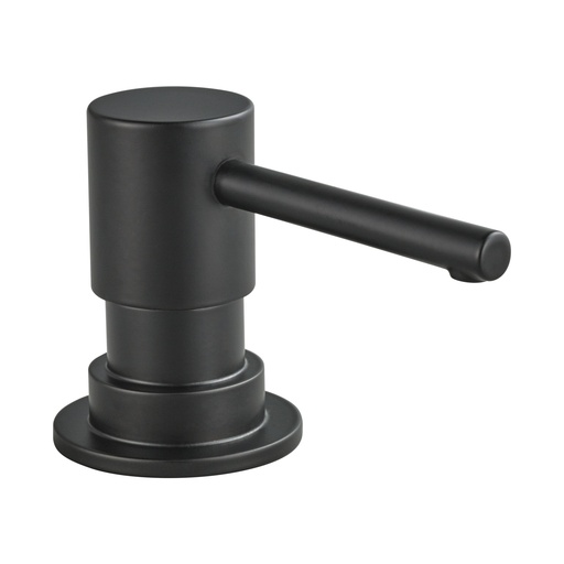 [BRI-RP79275BL] Brizo RP79275BL Solna Soap Lotion Dispenser Matte Black