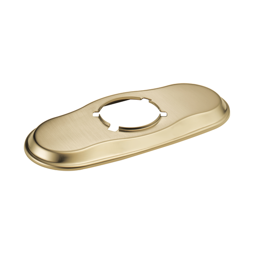[BRI-RP80414GL] Brizo RP80414GL Rook 4" Lavatory Escutcheon Brilliance Luxe Gold