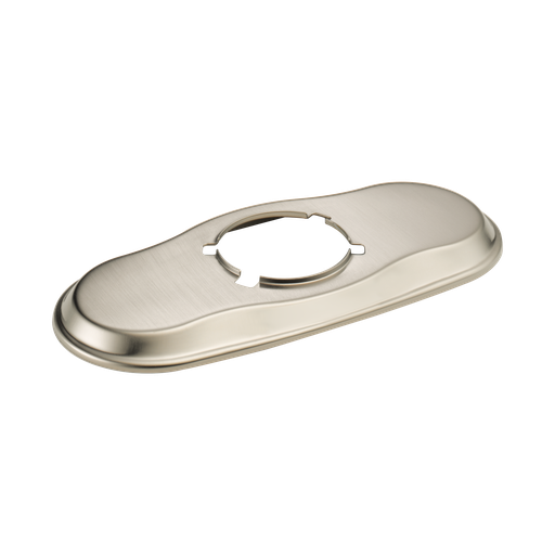 [BRI-RP80414NK] Brizo RP80414NK Rook 4" Lavatory Escutcheon Brilliance Luxe Nickel
