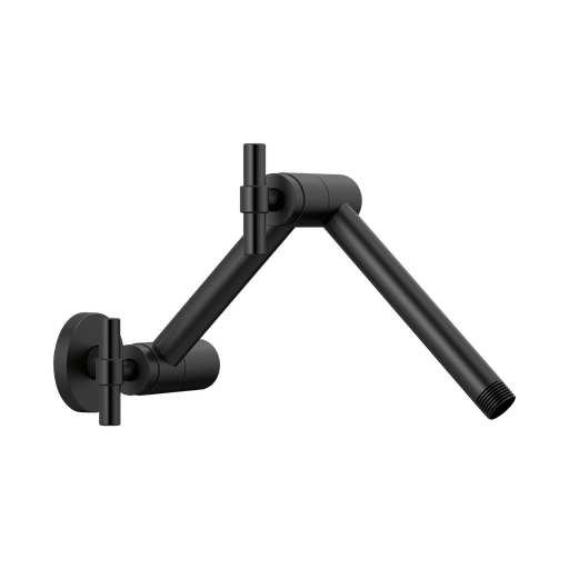 [BRI-RP81434BL] Brizo RP81434BL Litze Wall Mount Shower Arm And Flange Matte Black