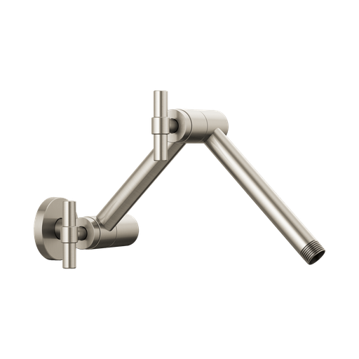 [BRI-RP81434BN] Brizo RP81434BN Litze Wall Mount Shower Arm And Flange Brilliance Brushed Nickel