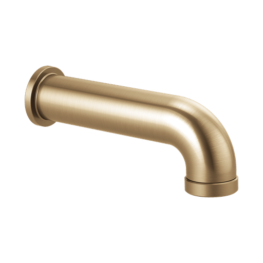 [BRI-RP81438GL] Brizo RP81438GL Essential Linear Round Diverter Tub Spout Brilliance Luxe Gold
