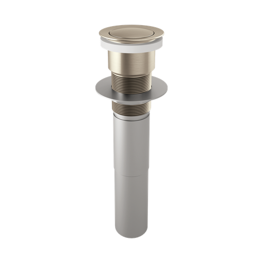 [BRI-RP81627BN] Brizo RP81627BN Push Pop-Up Drain Without Overflow Brilliance Brushed Nickel